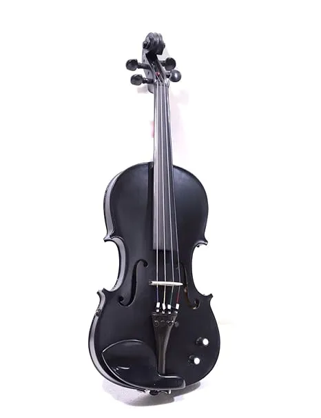 Maplewood Electric Knob Pickup Violin Black Matte S.V.Z-118